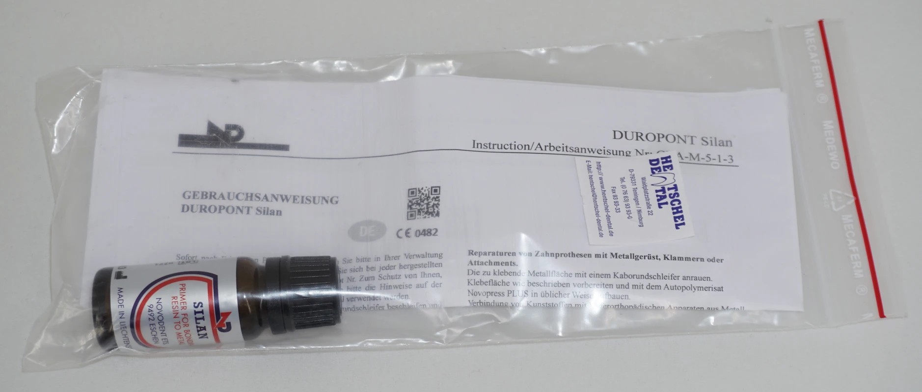 DUROPONT Silan Flasche 8 ml Adhesiv