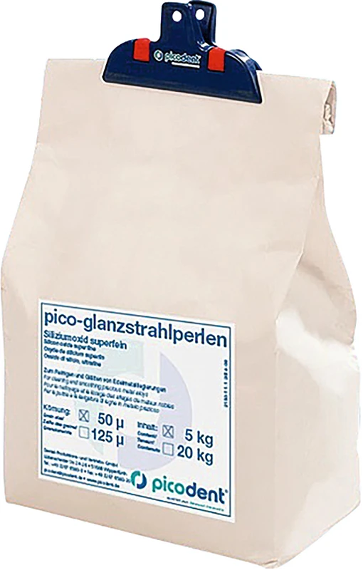 Glanzstrahlperlen Beutel 5 kg, 50 µm