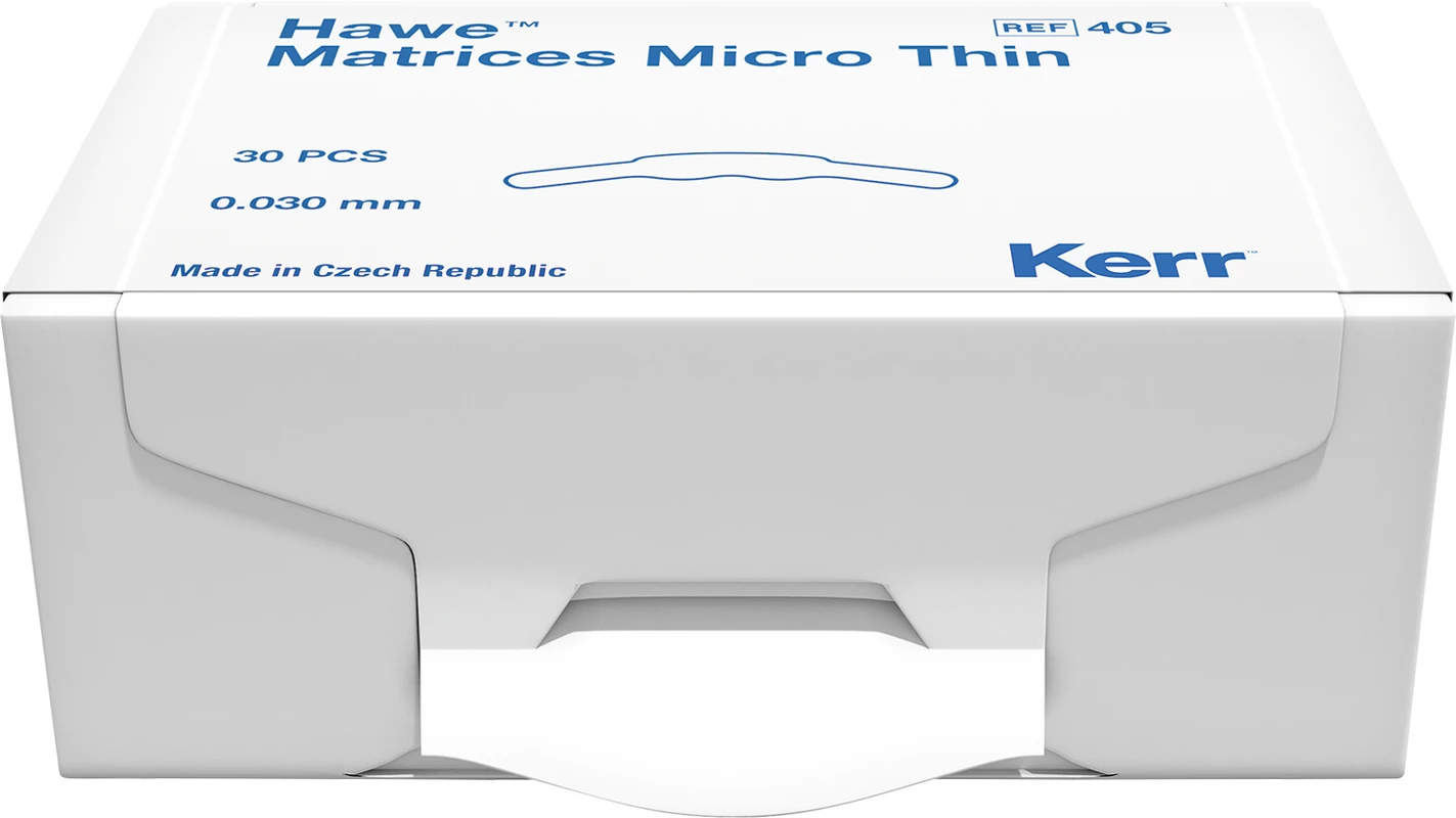Matrizen Mikro-Dünn Packung 30 Stück Stärke 0,03 mm, Nr. 405