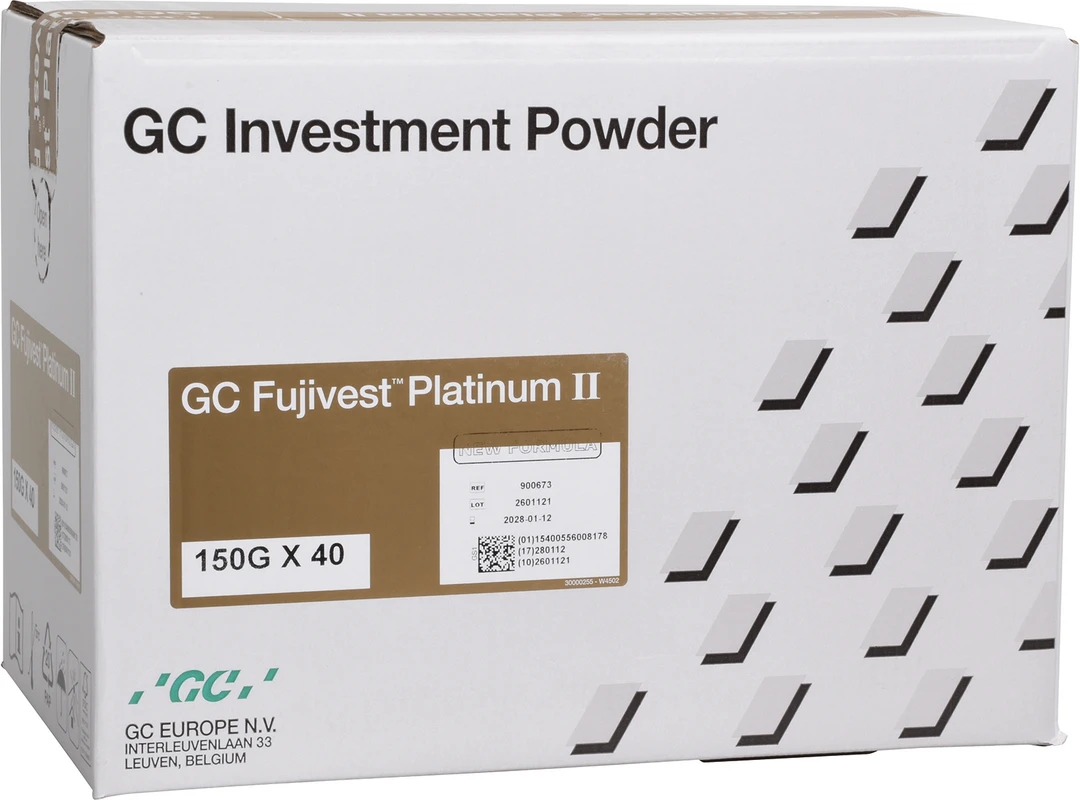 GC Fujivest® Platinum II Karton 40 x 150 g Beutel