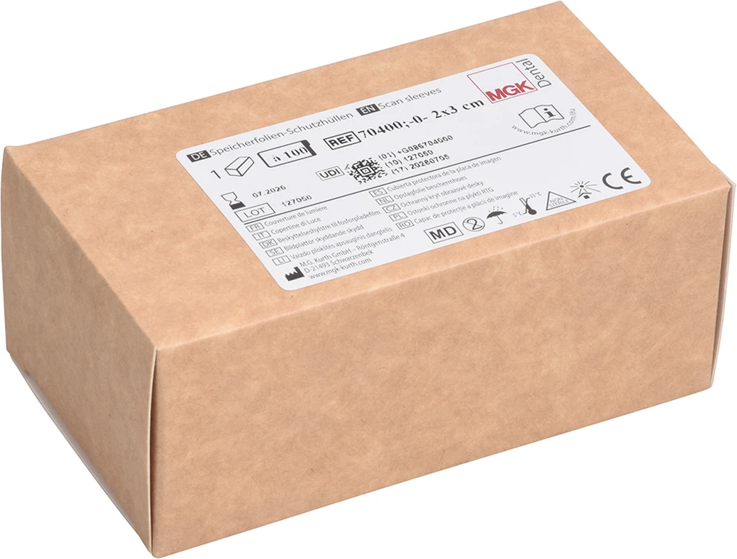Trend-Line Lichtschutzhüllen Packung 100 Stück Größe 0, 2 x 3 cm