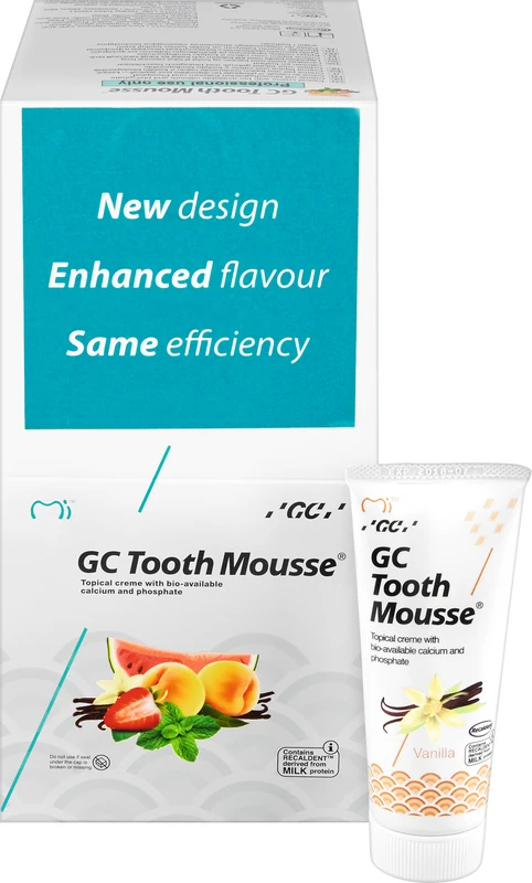 GC Tooth Mousse™ Packung 10 x 40 g Vanille