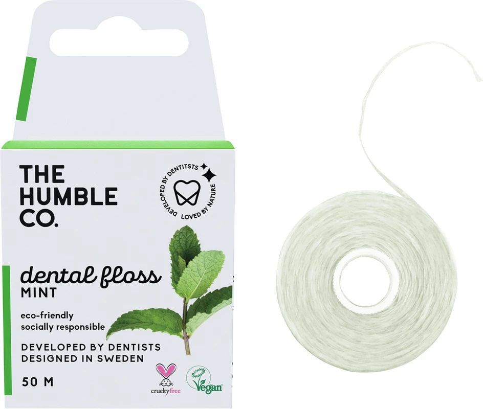 Humble Zahnseide Rolle 50 m fresh mint
