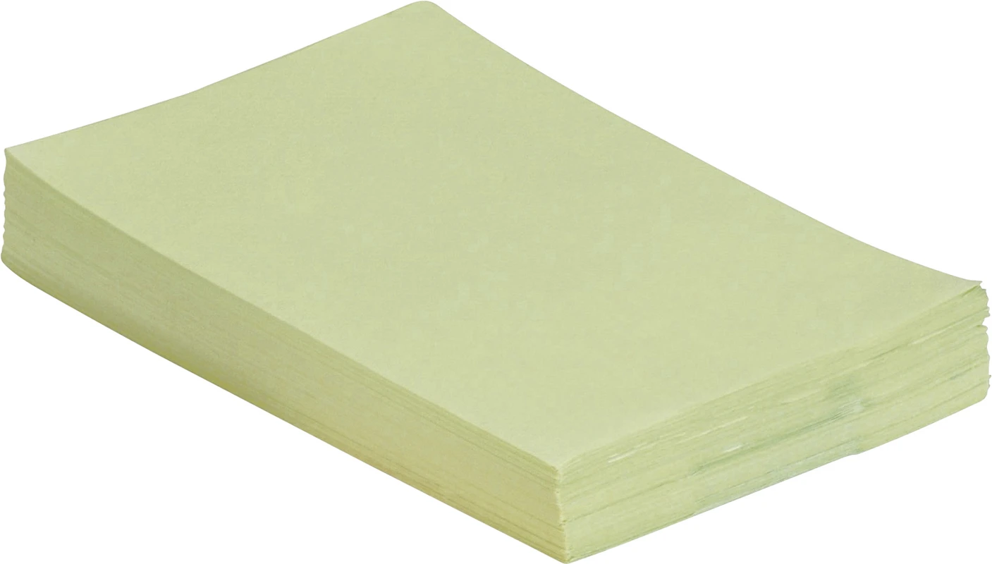 Monoart® Traypapier Blisterpackung 250 Stück grün, 28 x 36cm