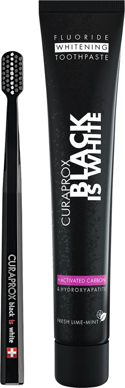 CURAPROX BLACK IS WHITE Set