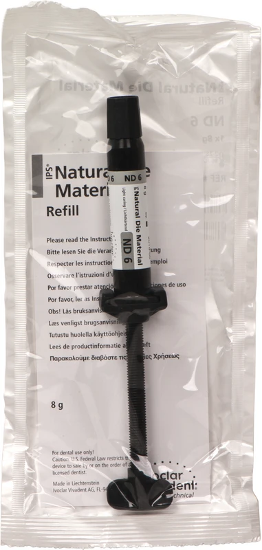 IPS Natural Die Material Spritze 8 g Paste ND6 IPS Natural Die Material Ivoclar Vivadent