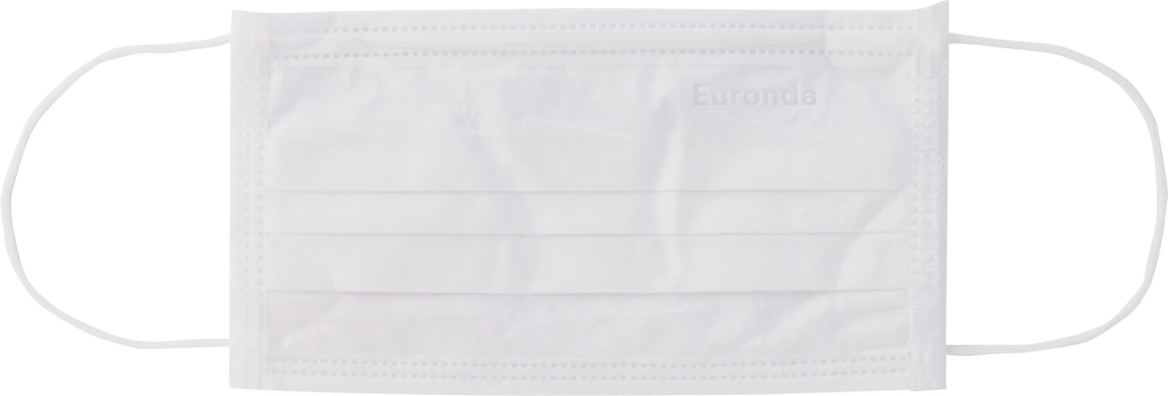 Monoart® Mundschutz Protection 3 Box 50 Stück mit Gummizug, weiß