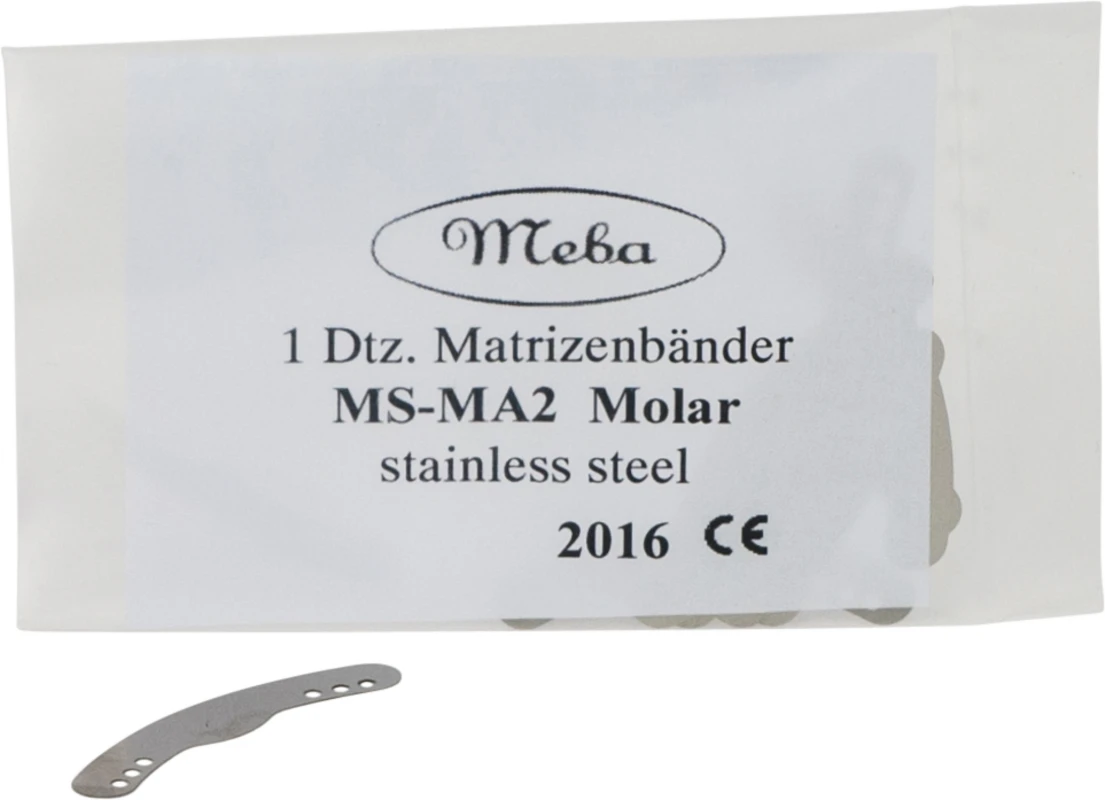 Matrizenbänder Packung 12 Stück Nr. 2