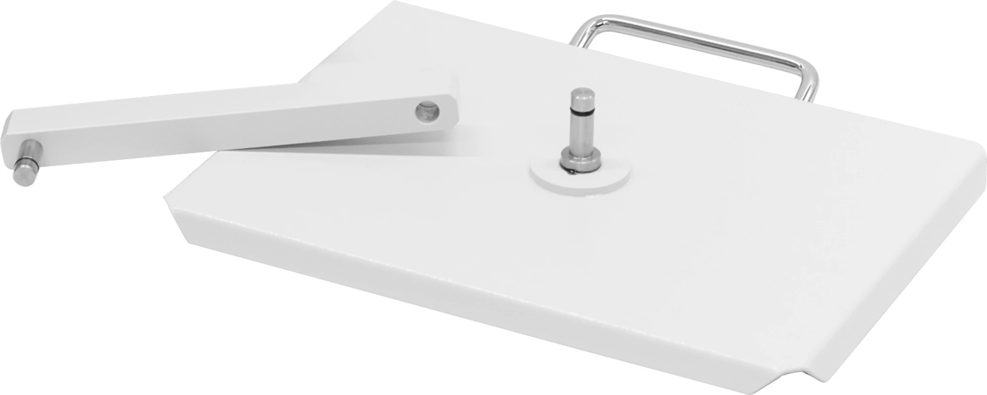 Integra® Anbautray Stück mit Schwenkarm ohne Rohrflansch