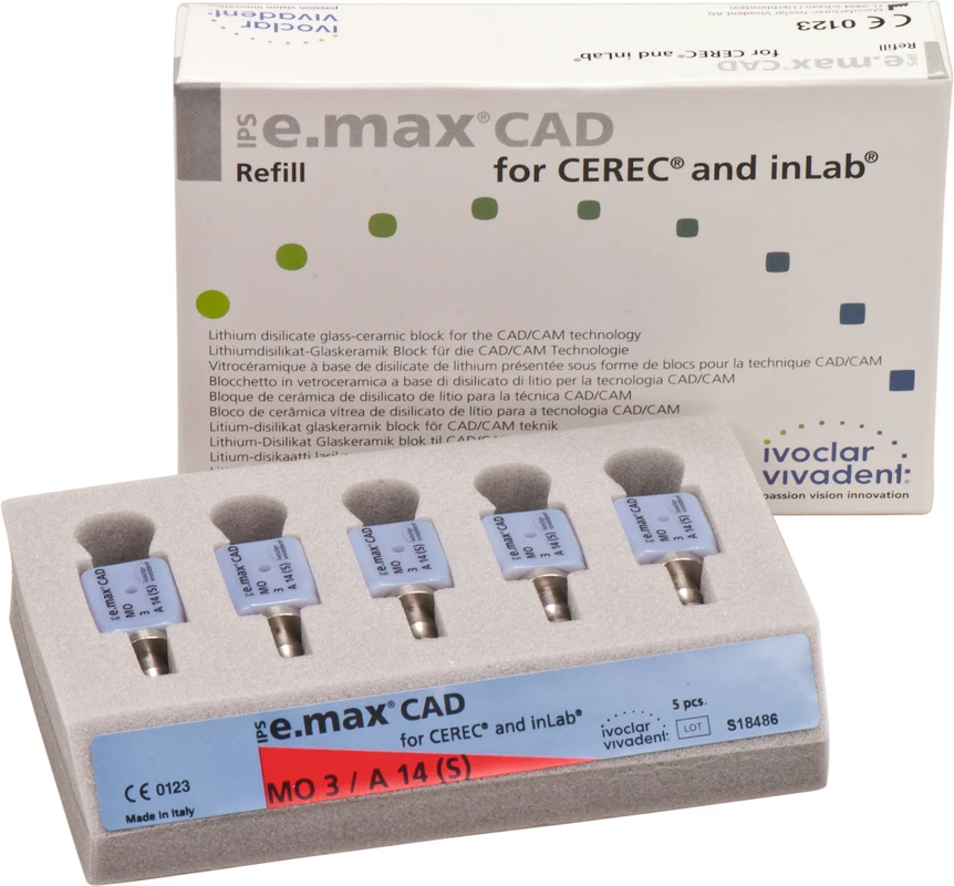 IPS e.max CAD Abutment Solutions for CEREC/inLab Ivoclar