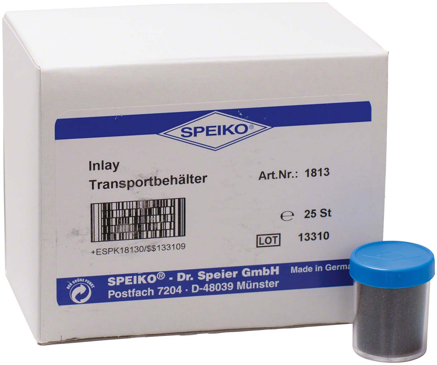 Inlay Transportbehälter SPEIKO