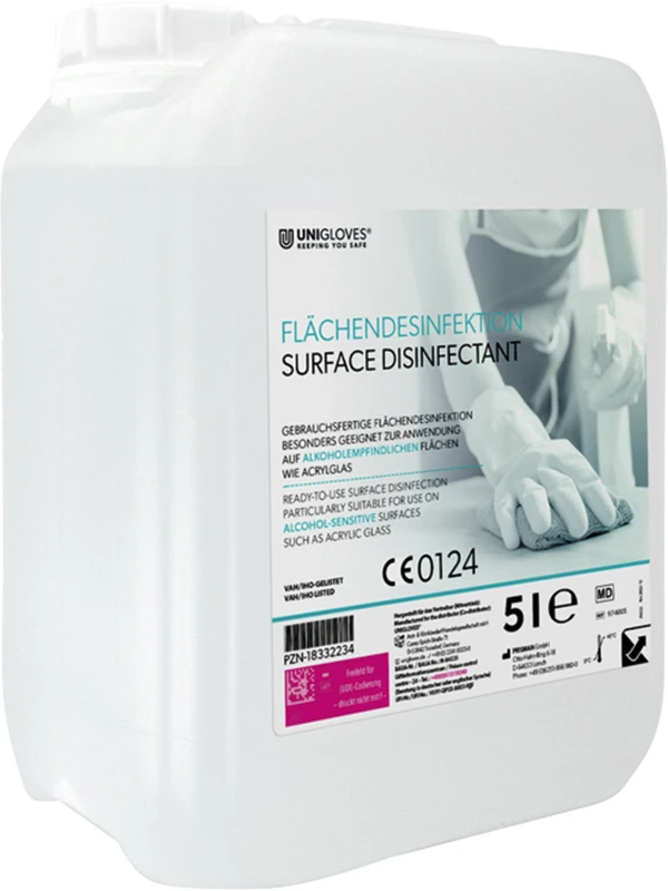 UNIGLOVES Flächendesinfektion alkoholfrei Unigloves
