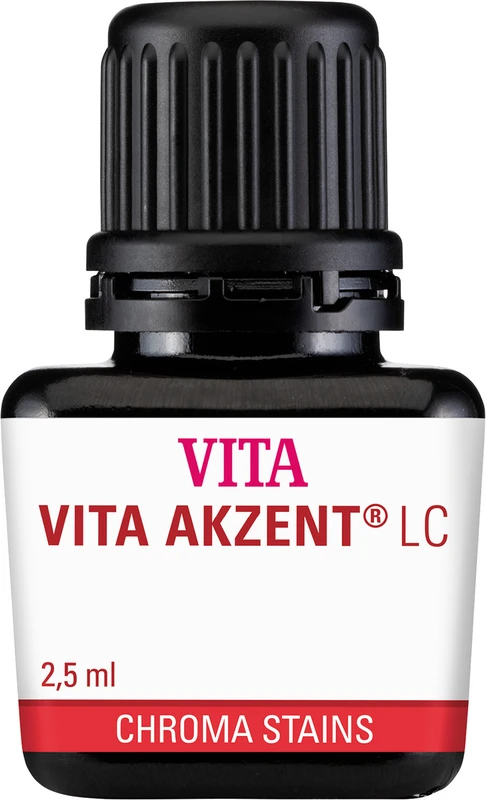 VITA AKZENT® LC Flasche 2,5 ml Malfarben chroma stains rotsonne