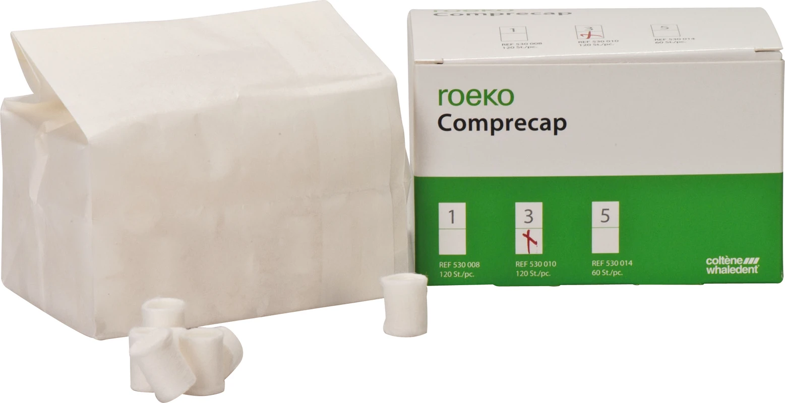 ROEKO Comprecap Packung 120 Stück Ø 10 mm, Größe 3