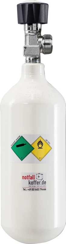 Sauerstoffflaschen Flasche 0,8 l