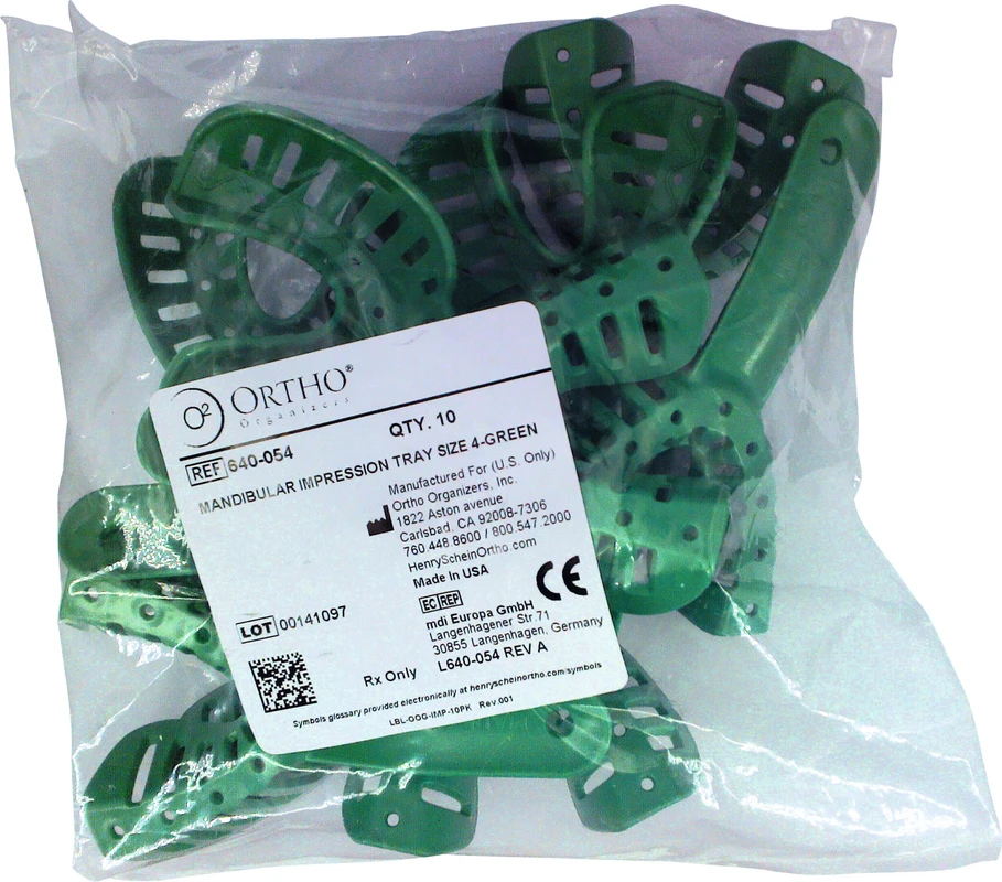 ABFORMLÖFFEL Packung 10 Stück UK, Gr. 4, grün
