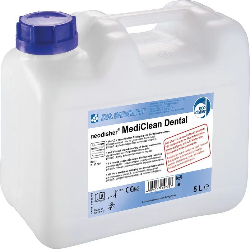 neodisher® MediClean Dental Kanister 5 Liter neodisher® MediClean Dental Dr. Weigert