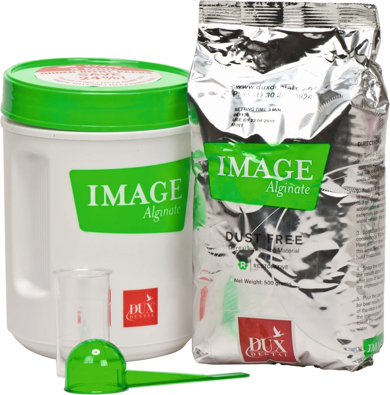 IMAGE Alginate Dose 500 g NH Minze, grün, 1 Messbesteck