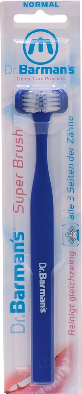 Dr. Barmans Superbrush Dreikopf-Zahnbürste Hentschel-Dental