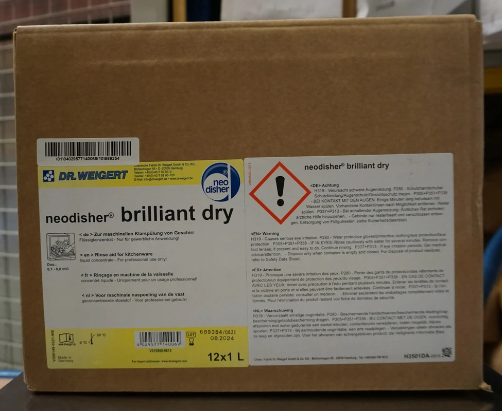 neodisher® brilliant dry neodisher® brilliant dry