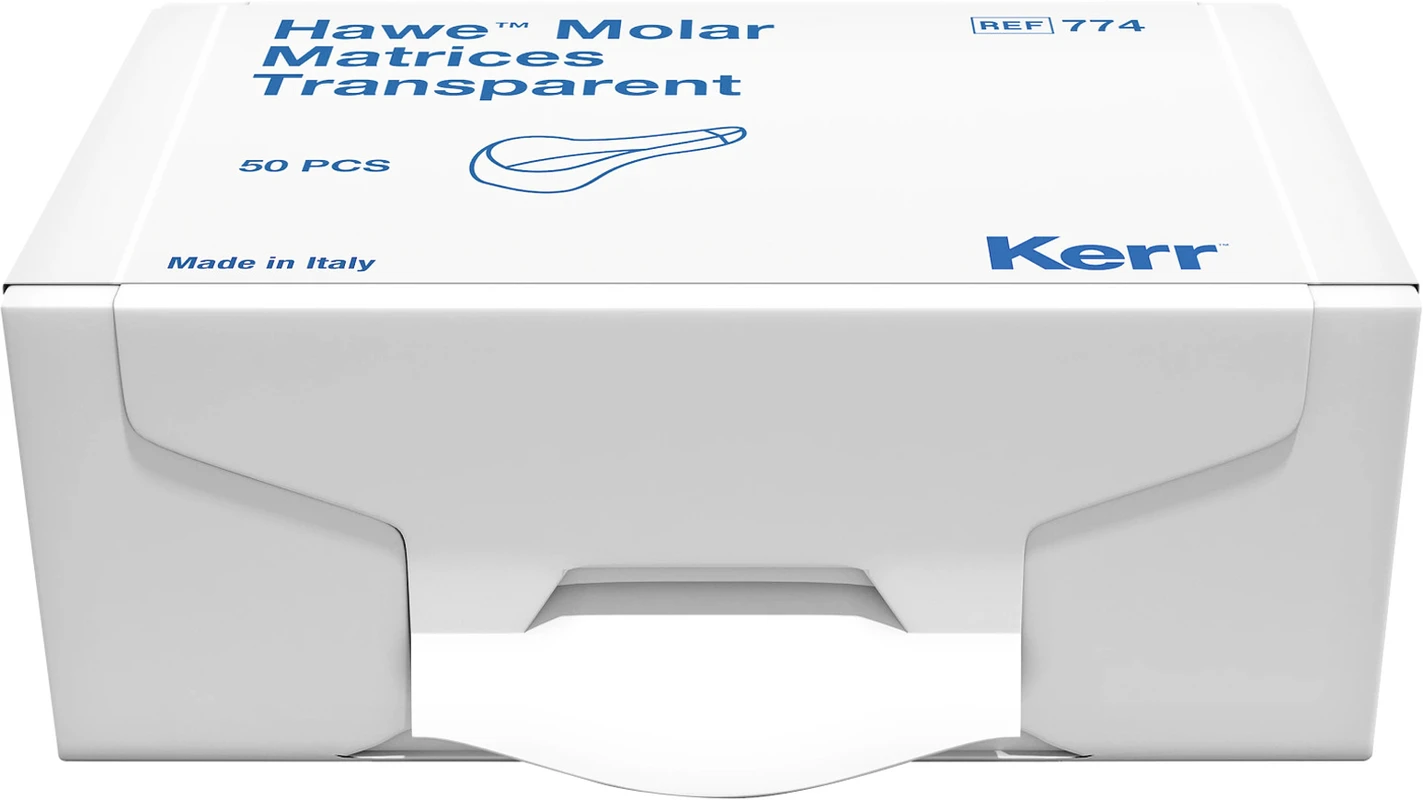 Matrizen transparent Packung 50 Stück Molar