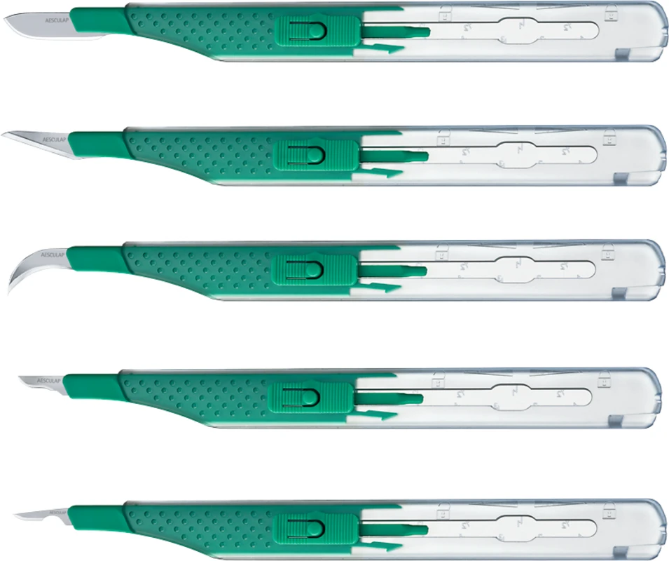 Sicherheitsskalpelle Packung 10 Stück Carbon Steel, Figur 15 BA815CSU