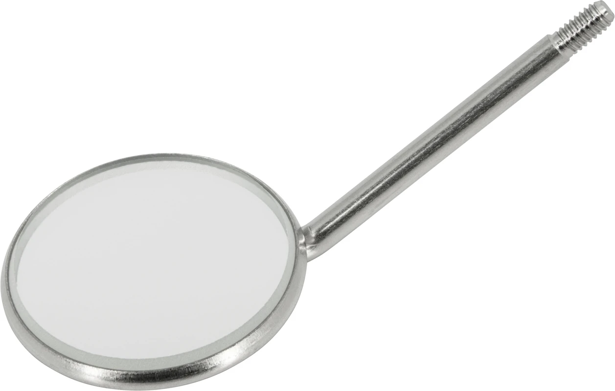 SEplus Mundspiegel Packung 12 Stück SS-Stiel 4 plan, Ø 22 mm