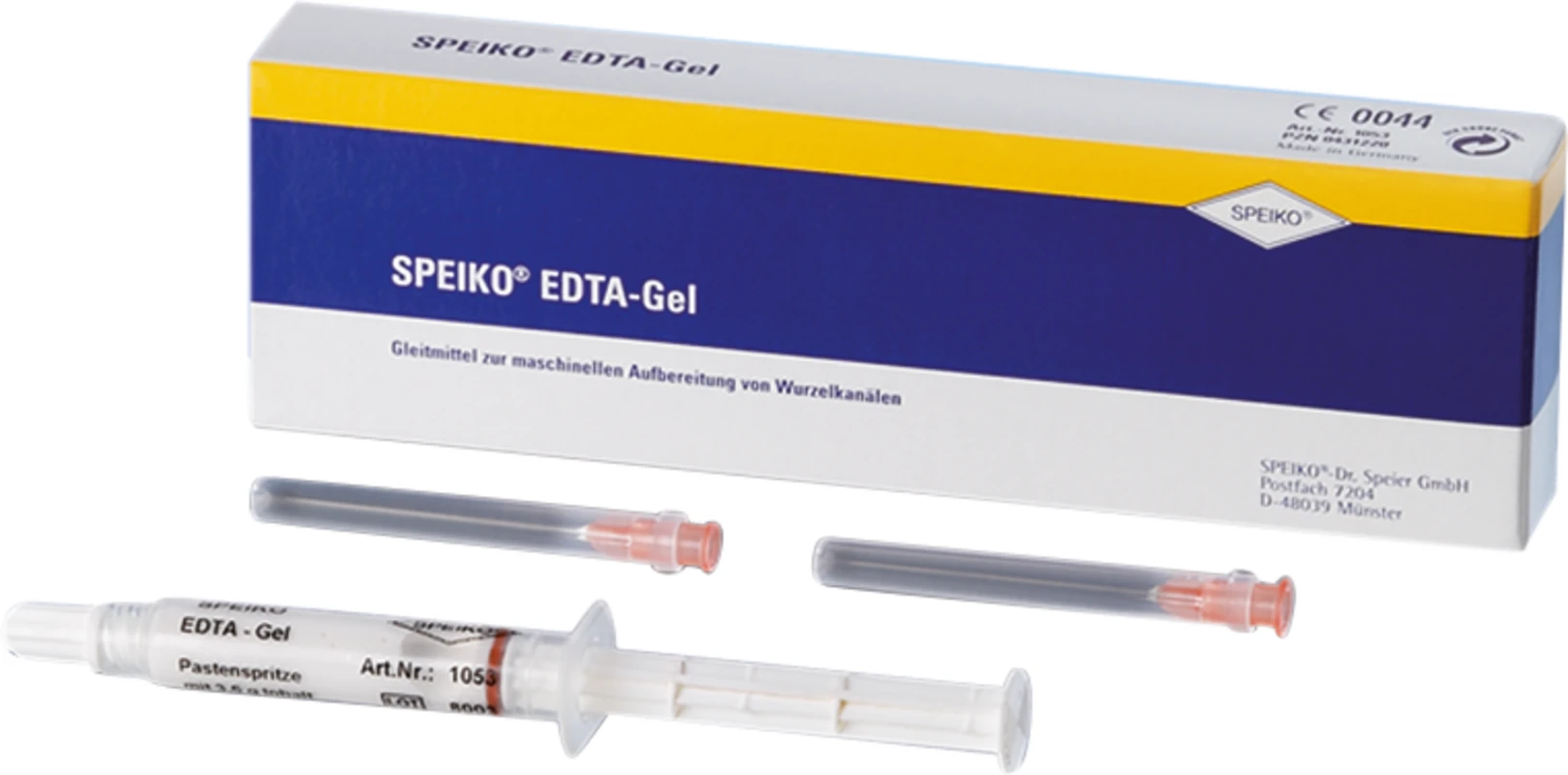 SPEIKO® EDTA-Gel Spritze 3,5 g Gel SPEIKO® EDTA-Gel SPEIKO
