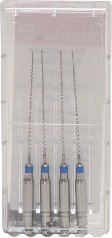 Wurzelfüller 178S Packung 4 Stück 25 mm ISO 030, RA, mit Sicherheitsspirale