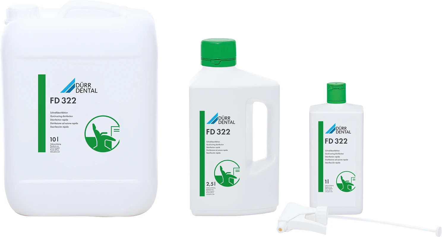 FD 322 Schnelldesinfektion Flasche 750 ml, für Hygowipe Plus