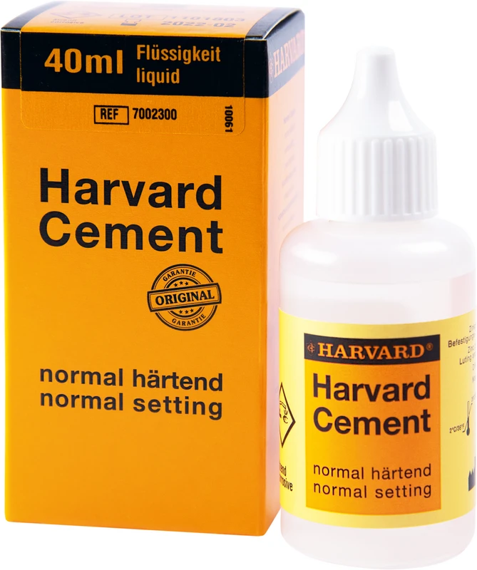 Harvard Cement Flüssigkeiten Flasche 40 ml normalhärtend