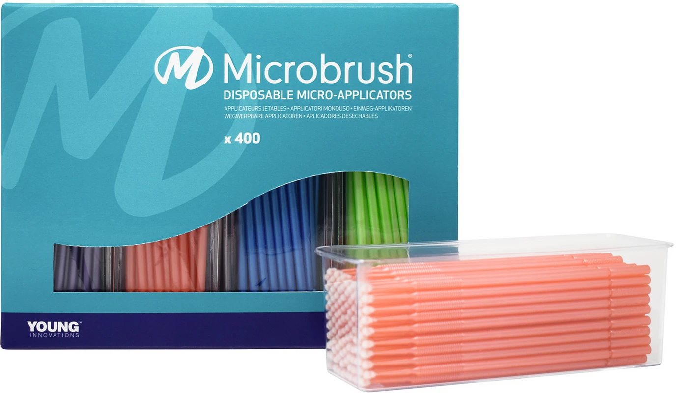 Microbrush® Applikatoren Plus Serie Packung 400 Stück gemischt, regulär 2 mm 2 mm