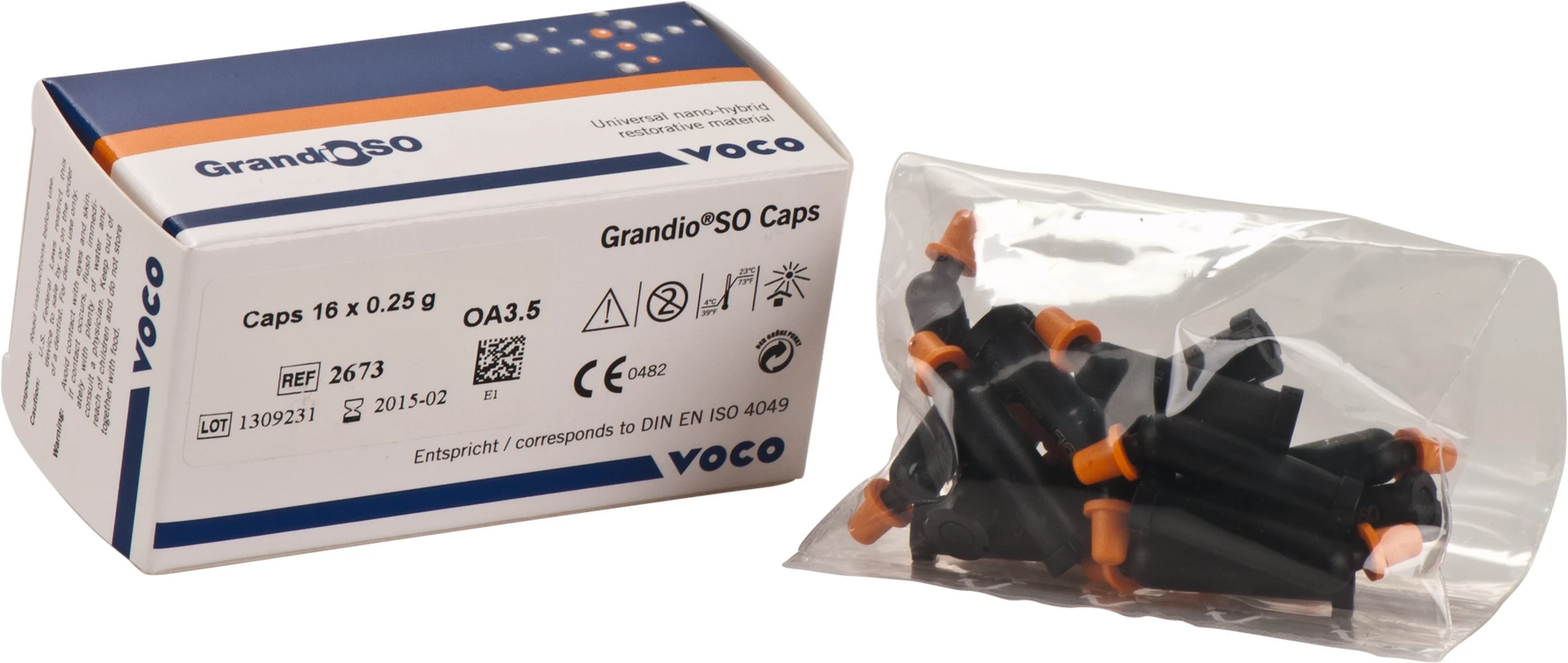 GrandioSO Packung 16 x 0,25 g Cap OA3,5