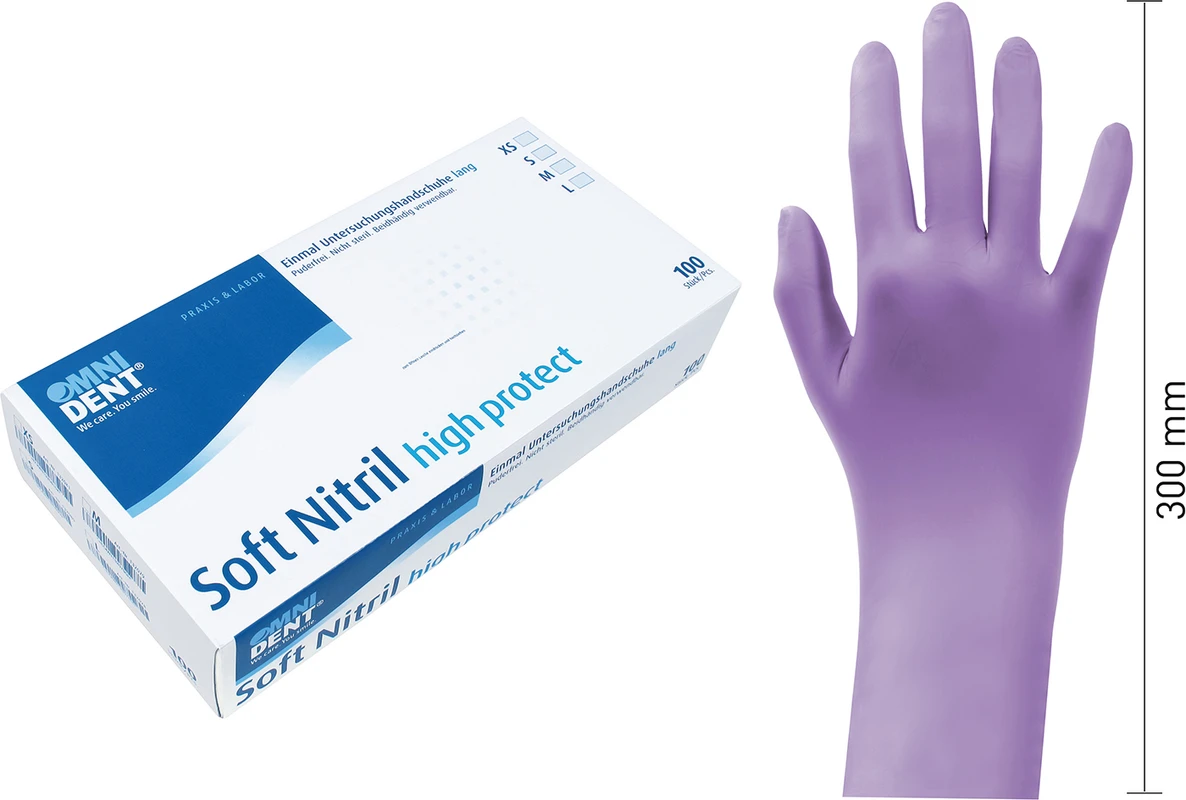 Omni high protect Nitrilhandschuh Soft OMNIDENT