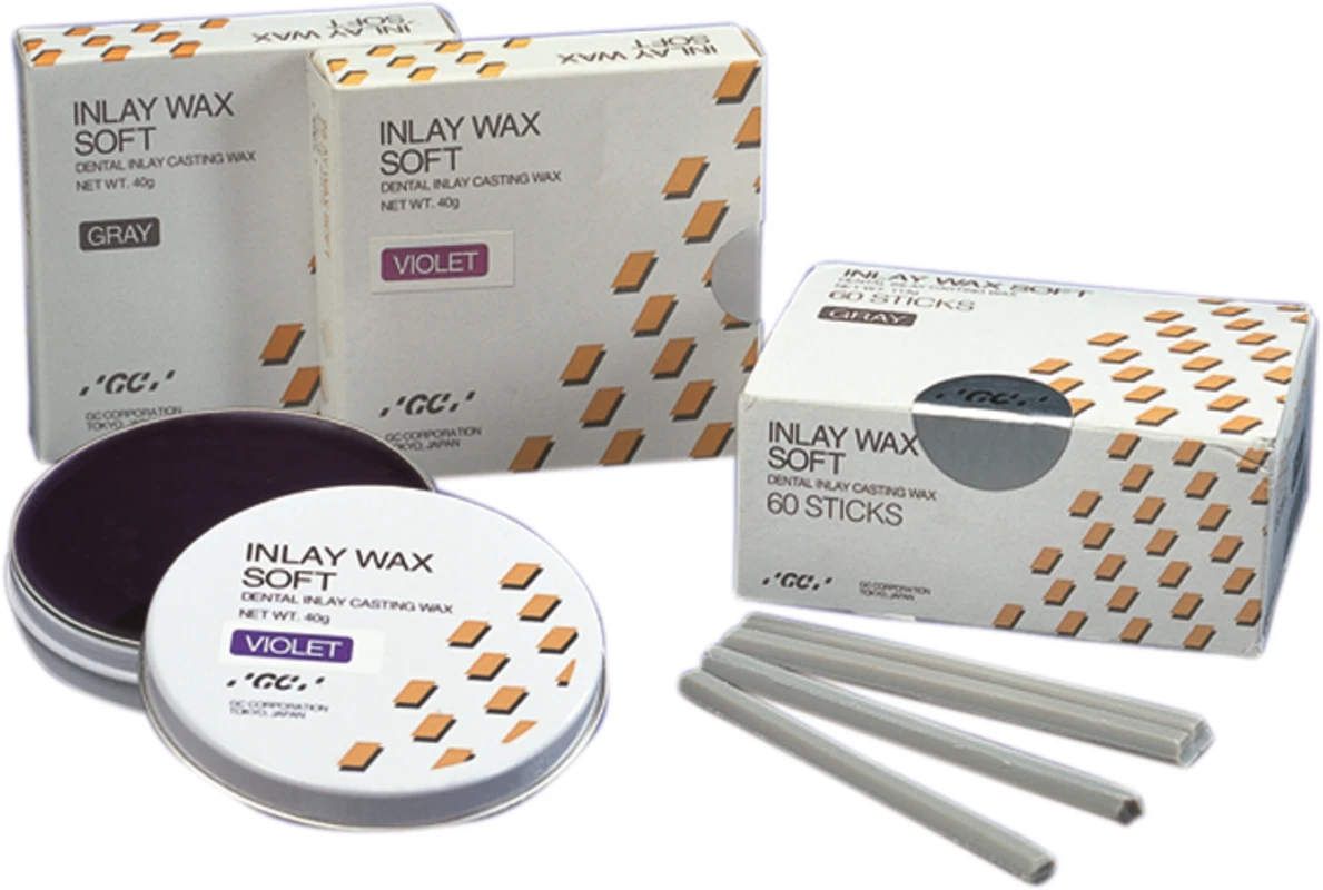INLAY WAX SOFT Dose 40 g grau