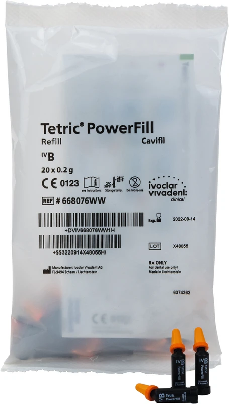 Tetric® PowerFill Packung 20 x 0,2 g Cavifil IVB