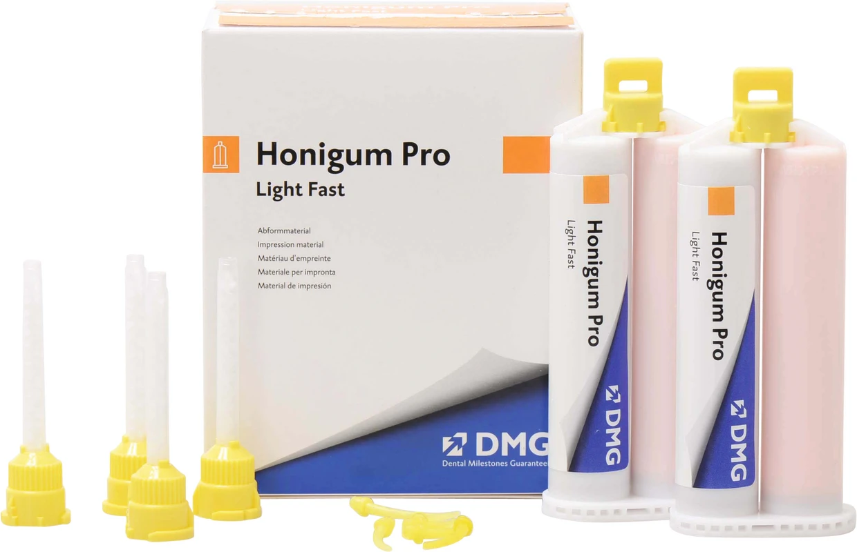 Honigum Pro Light Packung 2 x 50 ml Doppelkartusche Fast, Zubehör