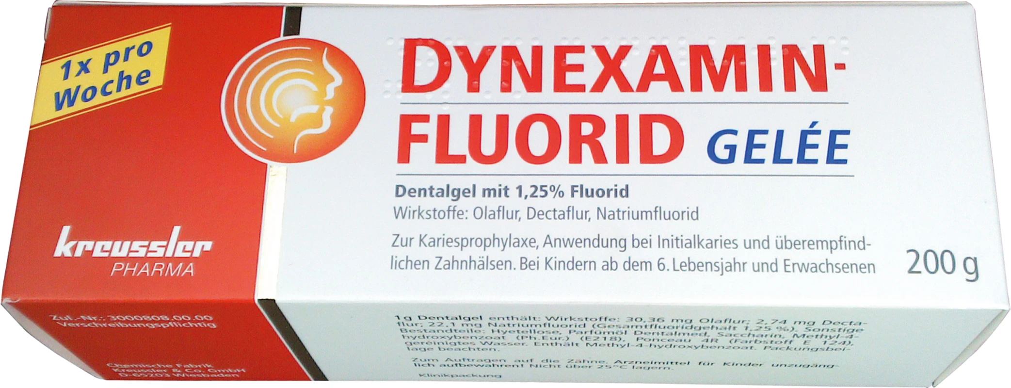 DYNEXAMINFLUORID GELÉE Tube 200 g