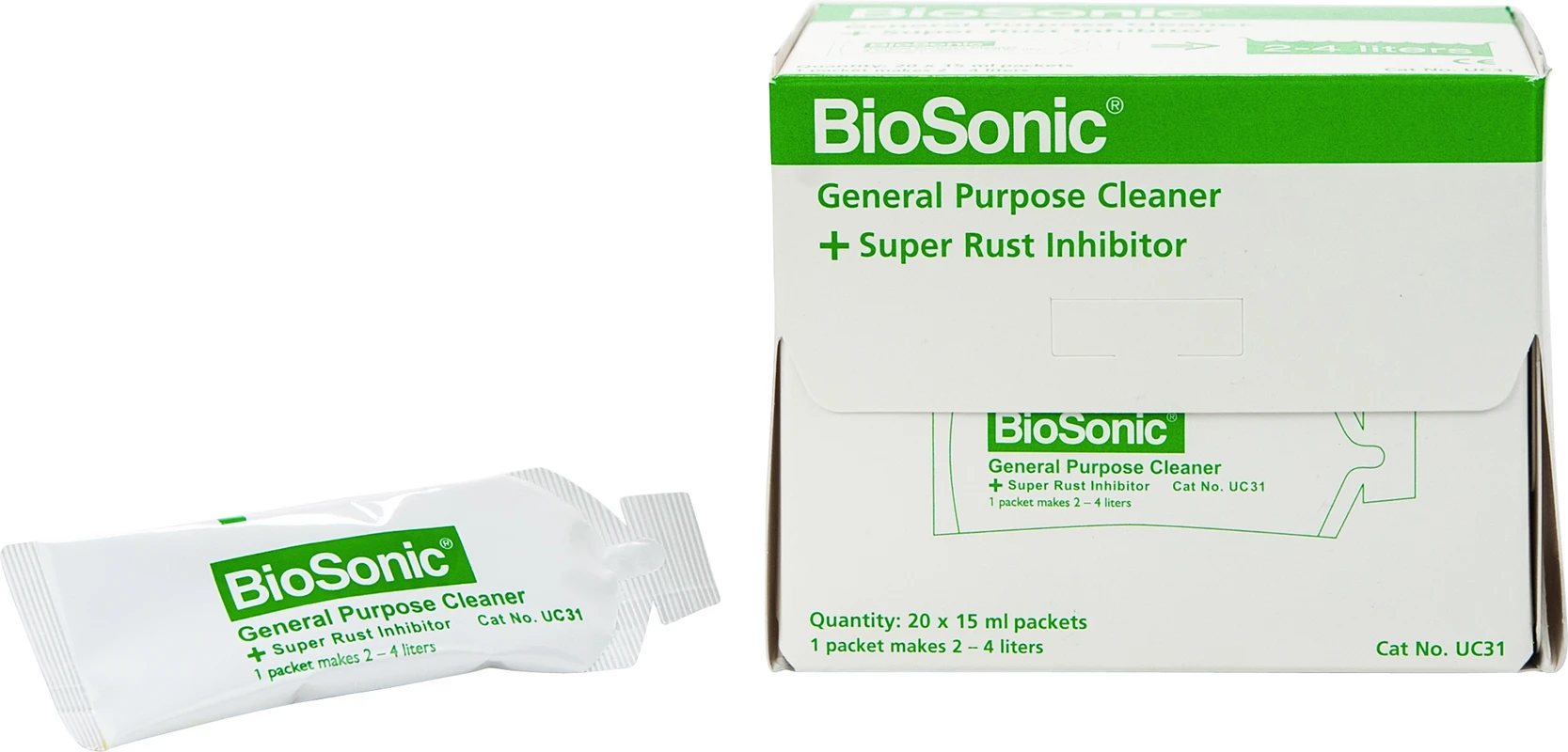 BioSonic® Universal Reiniger Packung 20 x 15 ml