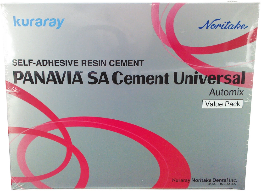 PANAVIA™ SA Cement Universal Valuepackung 3 x 8,2 g/4,6 ml Spritze transluzent, 40 Mixing Tips, 10 Endo Tips