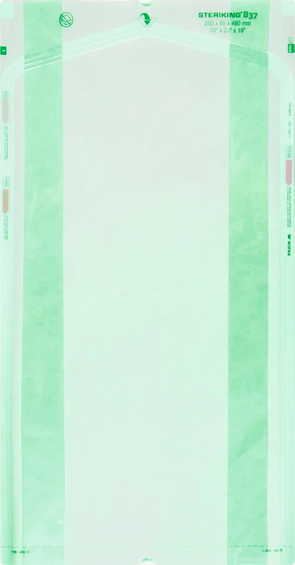 Beutel mit Seitenfalte Typ B Packung 5 x 50 Stück B 37-3P, 250 x 65 x 480 mm Beutel mit Seitenfalte Typ B Steriking