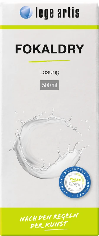 FOKALDRY Packung 480 ml Lösung, 20 ml Lösung inklusive Zubehör