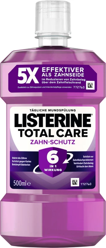 LISTERINE® TOTAL CARE Flasche 500 ml