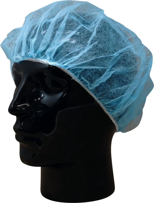 Baretthauben Beutel 1.000 Stück blau, Ø 52 cm