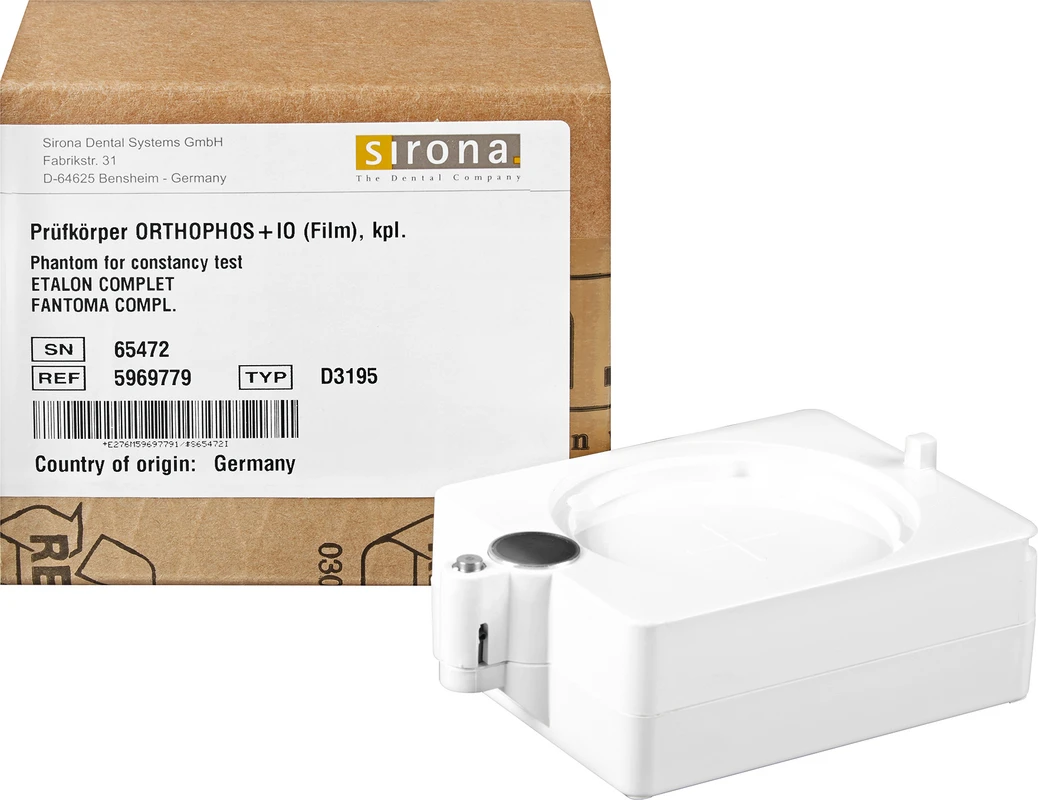 Prüfkörper ORTHOPHOS+IO komplett Stück