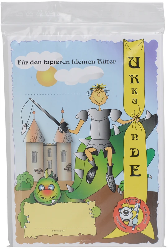 Tapferkeitsurkunden Packung 25 Stück Jungen, A5