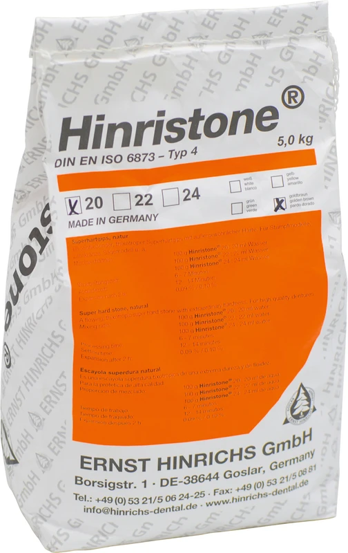Hinristone® 20 Beutel 5 kg goldbraun