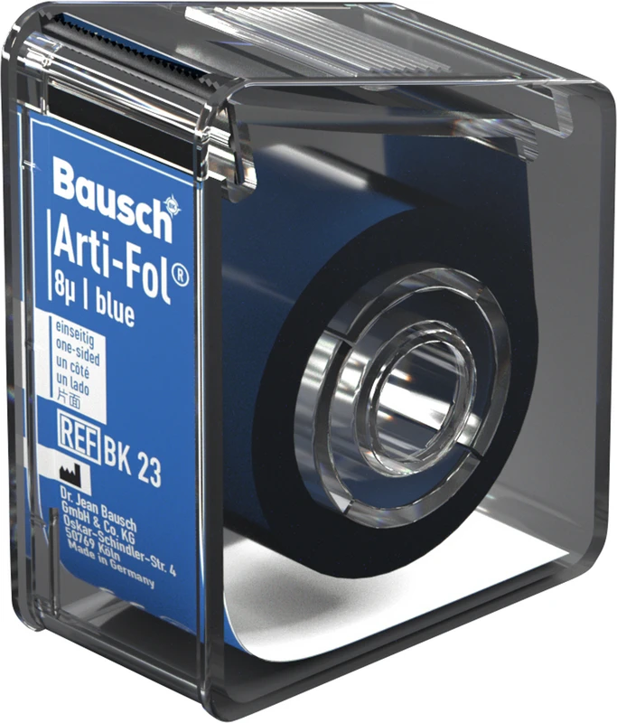 Arti-Fol® 8 µ Spender 20 m einseitig, 22 mm breit, blau