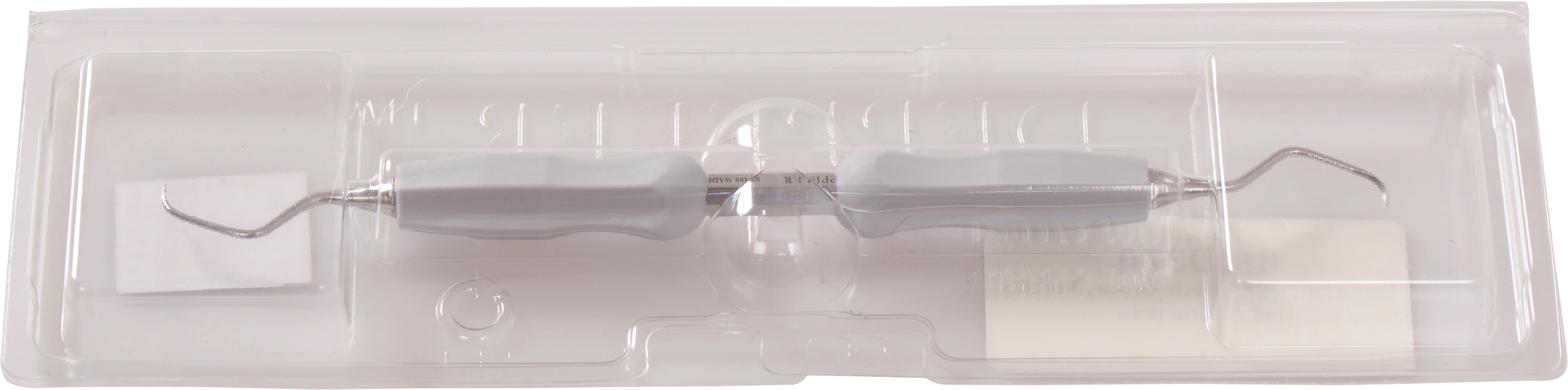 DEPPELER Gracey Küretten Classic Stück Figur 7/8, ADEP Griff, grau