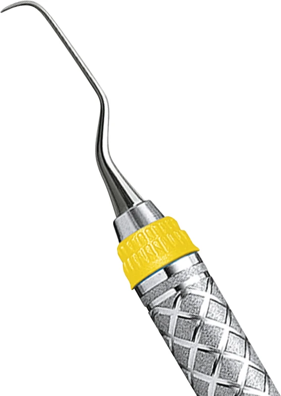 Küretten Gracey After Five EverEdge™ 2.0 Stück Figur 5/6, labial/lingual, Griff #9, gelb